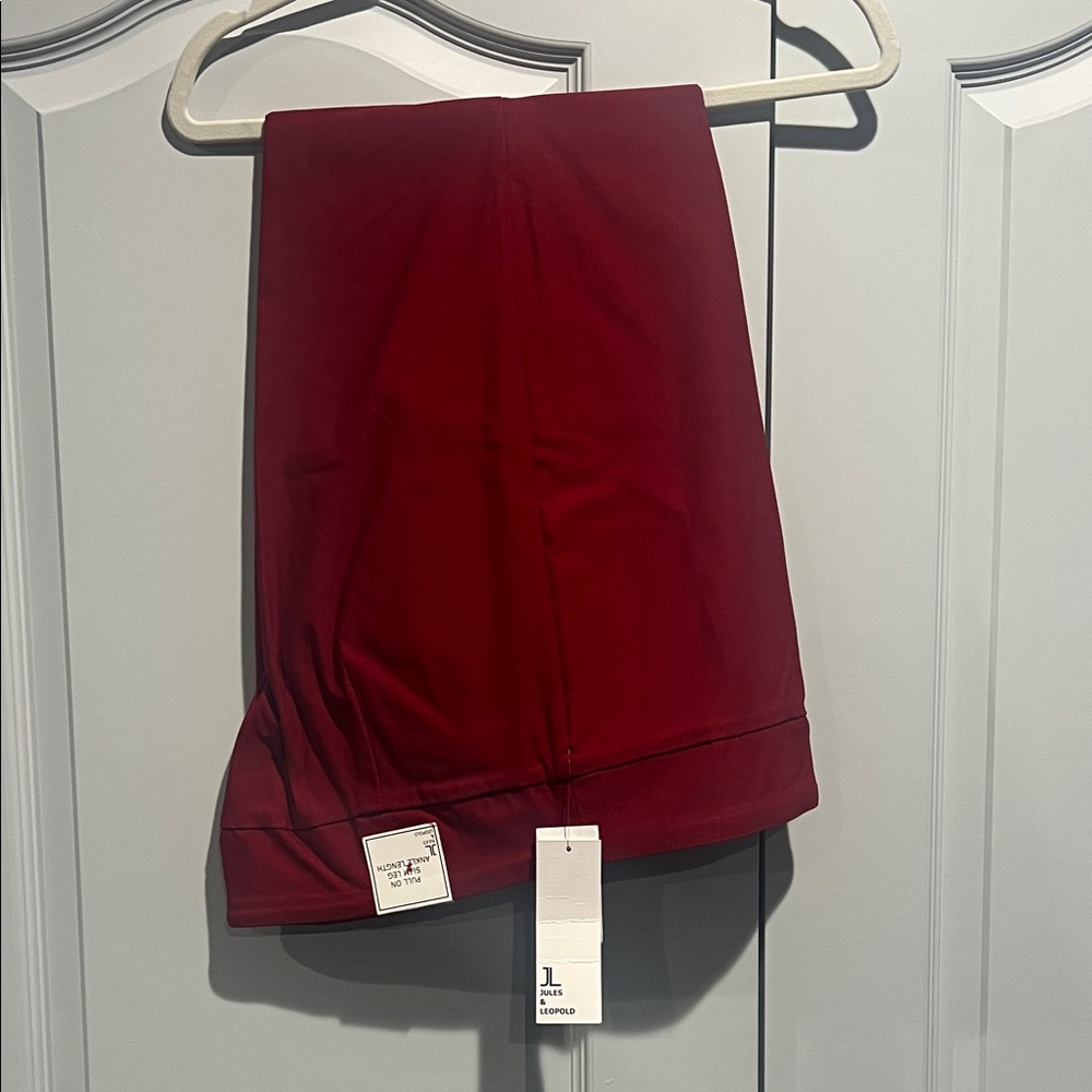 Jules & Leopold Red Women's Pants